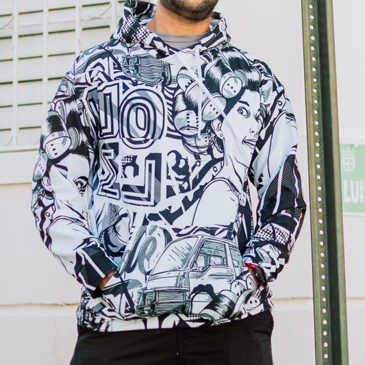 Doña Patria B/N Hoodie