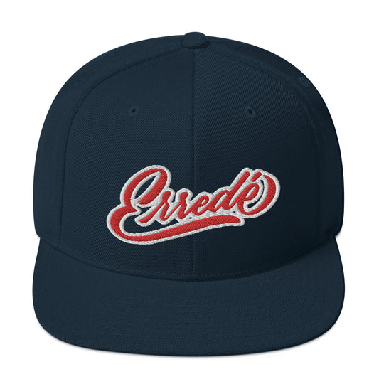 "Fanático de mi patria" blue snapback - Erredé italic
