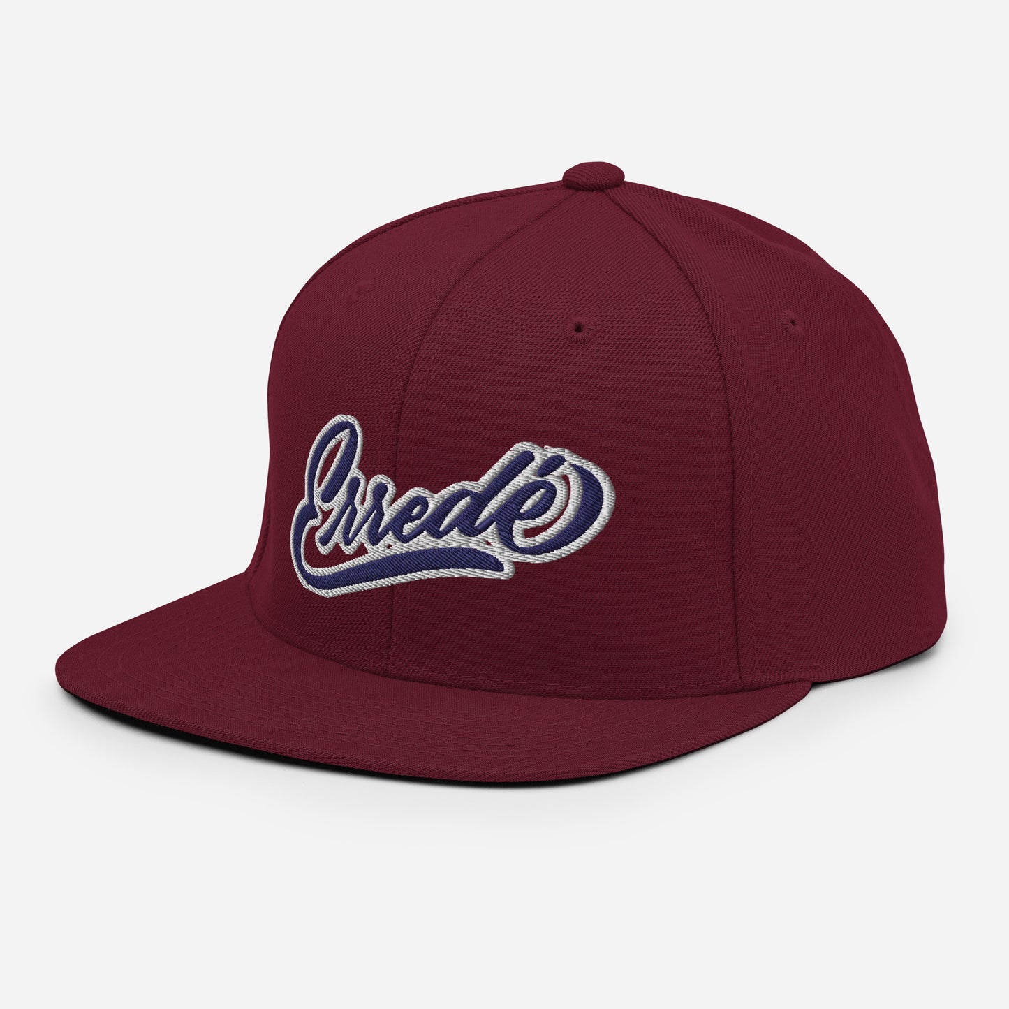 "Fanático de mi patria" red snapback - Erredé italics