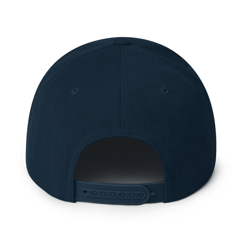 "Fanático de mi patria" blue snapback - Erredé italic